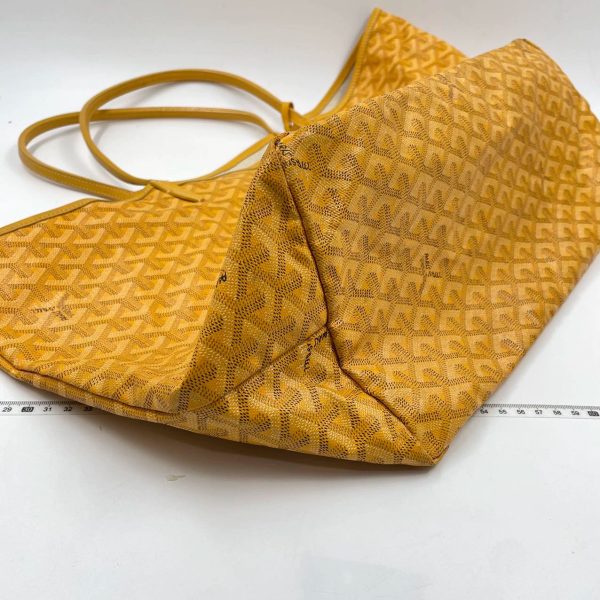 IMG 4695 Goyard Saint Louis GM Large Tote Yellow