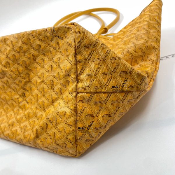 IMG 4696 Goyard Saint Louis GM Large Tote Yellow