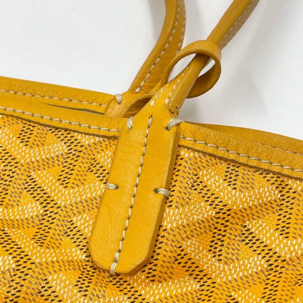 IMG 4697 Goyard Saint Louis GM Large Tote Yellow