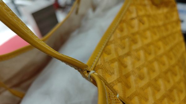 IMG 4703 Goyard Saint Louis GM Large Tote Yellow