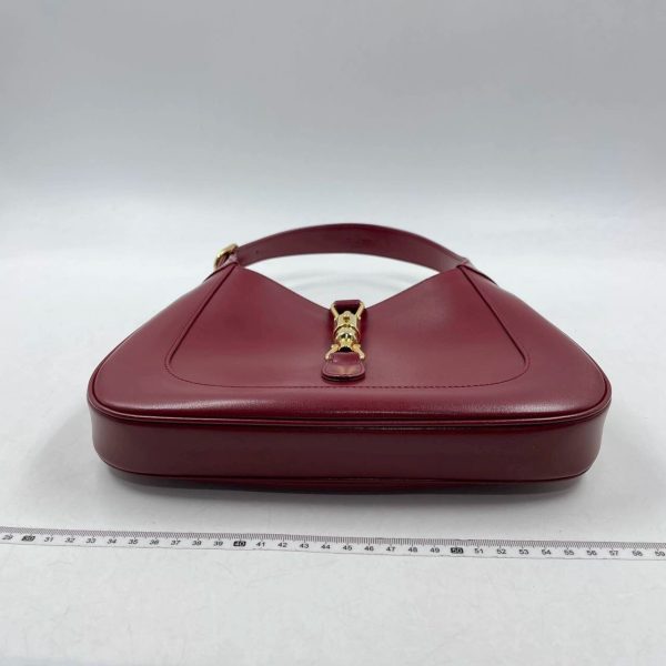 Jackie 1961 Gucci Jackie 1961 Red Leather Bag Small with Adjustable Strap