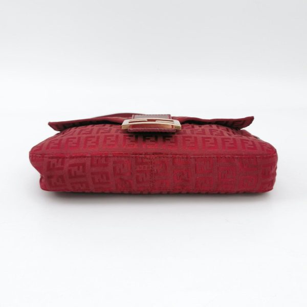 IMG 5890 Fendi Baguette Red Zucchino Print Monogram