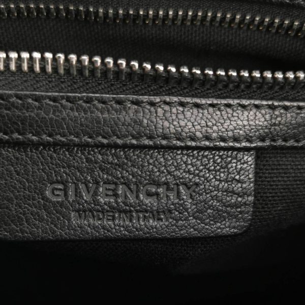 IMG 6037 Givenchy Antigona Medium Black Calfskin Leather Top Handle bag with Strap