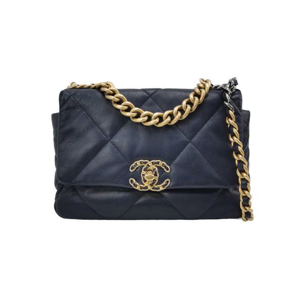 Chanel Chanel 19 Bag Small Navy Crossbody Bag