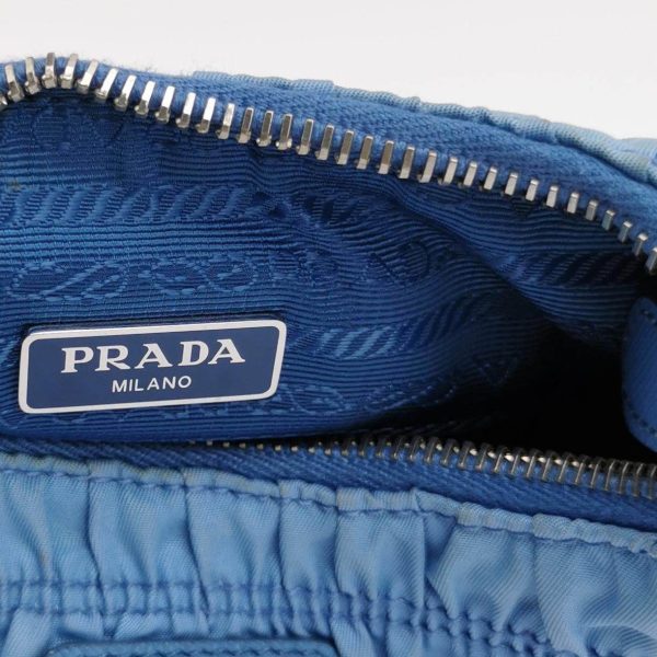 IMG 6677 2bf17a9d ffec 45cb 9e51 3335ffe3974d Prada Tessuto Nylon Gaufre Hobo Shoulder Bag Blue