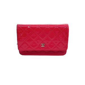 Chanel Chanel Classic WOC Wallet on Chain Fuchsia Patent Leather