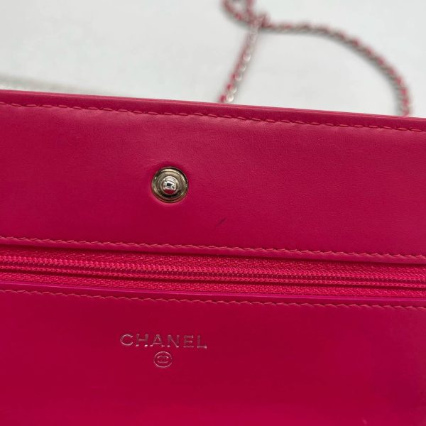 IMG 8791 Chanel Classic WOC Wallet on Chain Fuchsia Patent Leather