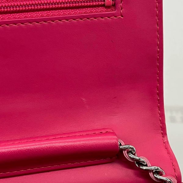 IMG 8792 Chanel Classic WOC Wallet on Chain Fuchsia Patent Leather