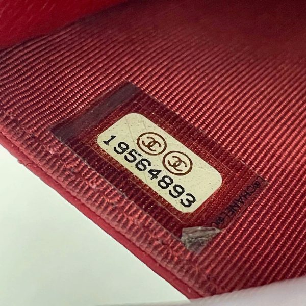 IMG 9960 Chanel Wallet on Chain Classic Flap Red Caviar Leather