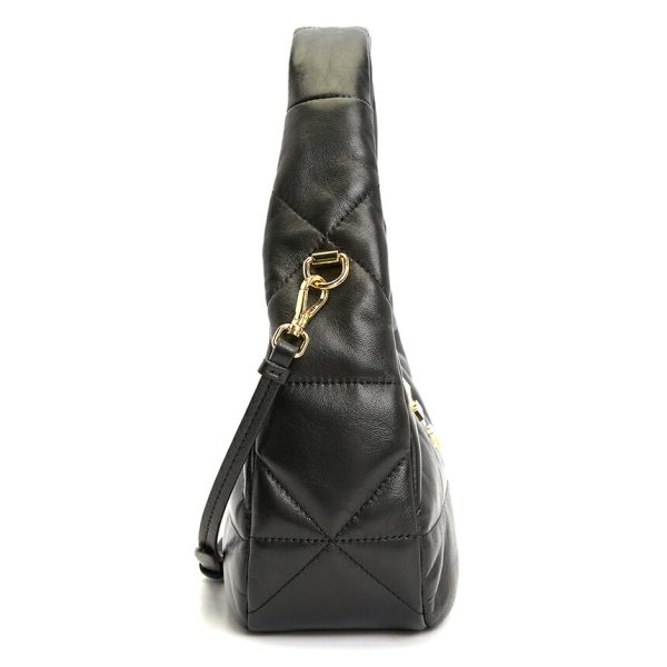 imgrc0095034855 Prada Tote Shoulder Bag Genuine Leather Black