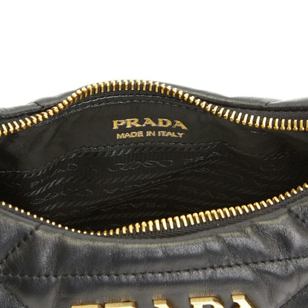 imgrc0095034862 Prada Tote Shoulder Bag Genuine Leather Black