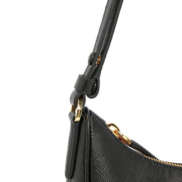 imgrc0099017379 Prada Shoulder Bag Black Leather