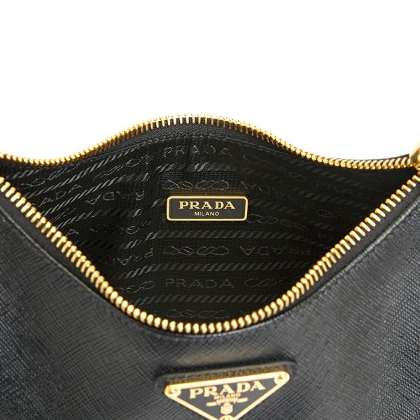 imgrc0099017380 Prada Shoulder Bag Black Leather