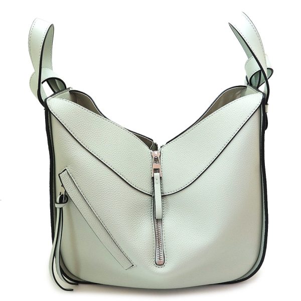 lwhammock 4 LOEWE Hammock Small Shoulder Bag Light Celadon