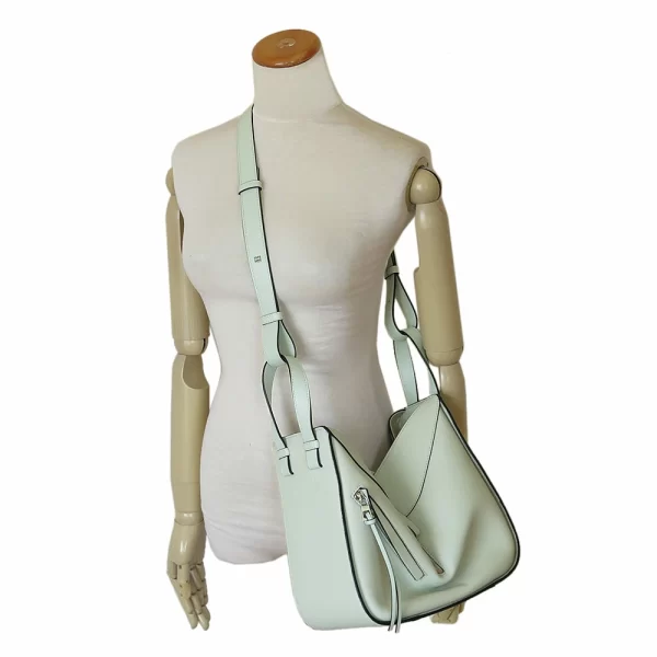 lwhammock 8 LOEWE Hammock Small Shoulder Bag Light Celadon