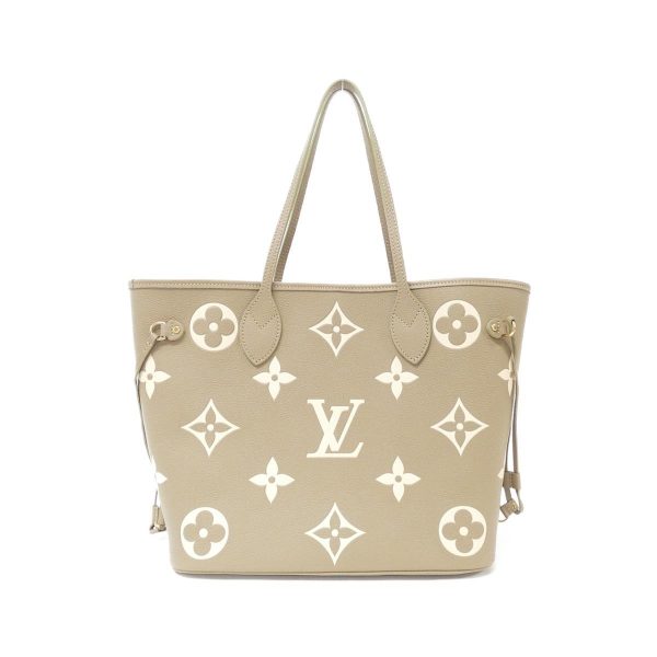 m46649a000000 b Louis Vuitton Bicolor Monogram Empreinte Neverfull MM Handbag