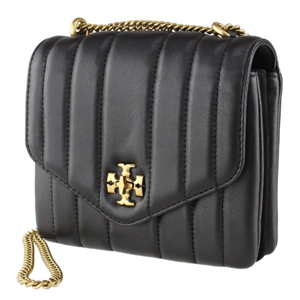 1 Tory Burch Shoulder Bag Pochette 2way Chain Black