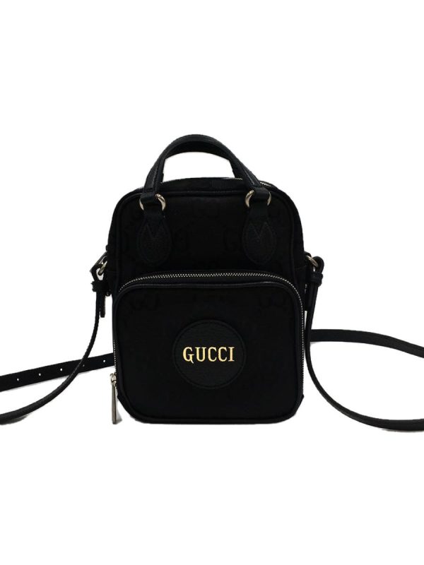 1 Gucci Shoulder Bag Off The Grid Canvas Black