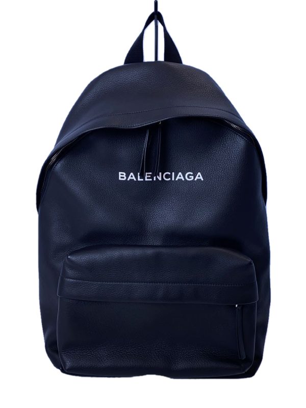 1 Balenciaga Backpack Leather Black