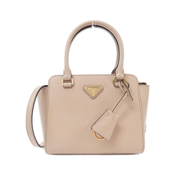 1 Prada Cipria Soft Calf Gold Metal Fittings Beige