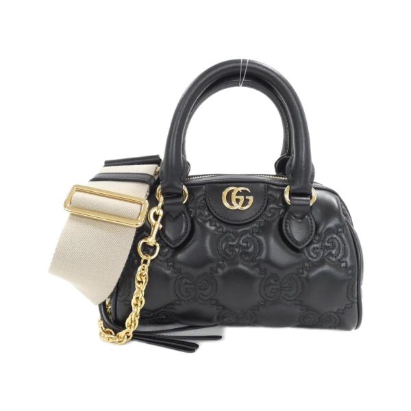 1 Gucci GG Matelasse Leather bag Black