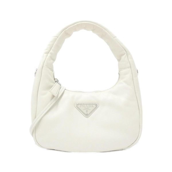 1 Prada Nappa Soft Bag Bianco