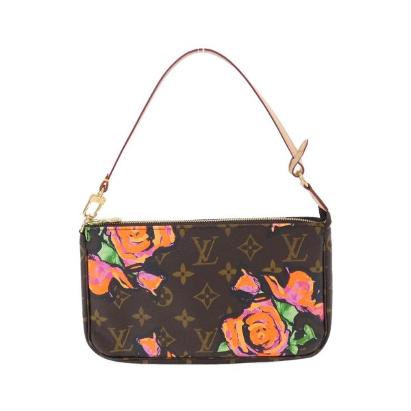 1 Louis Vuitton Monogram Accessory Pouch GoldRose