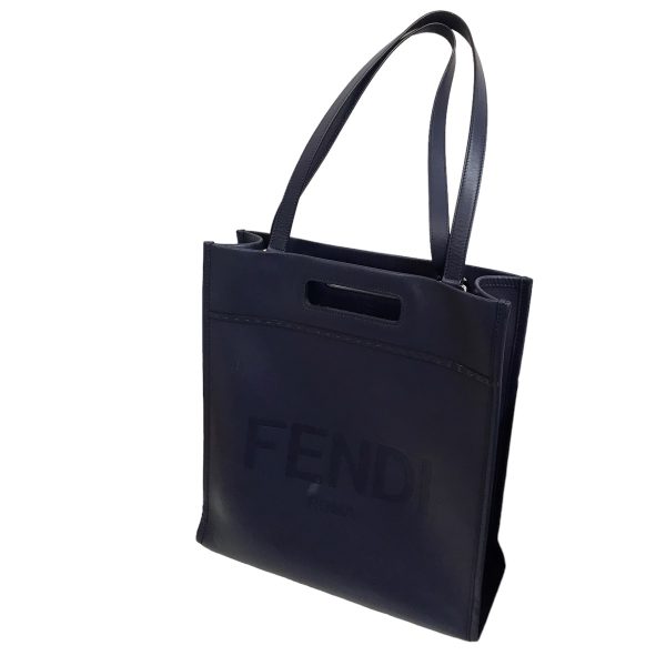 1 Fendi Shopping Navy Tote Bag