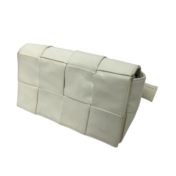 1 Bottega Veneta Cassette Belt White Bag