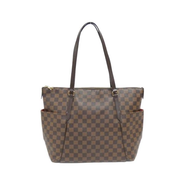 1 Louis Vuitton Damier Totally MM Canvas Bag Gold