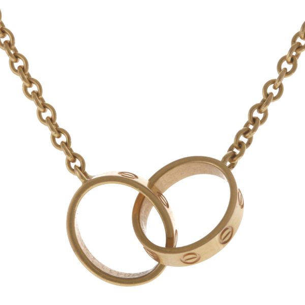 1 Cartier Baby Love Necklace 18k K18 YellowGold