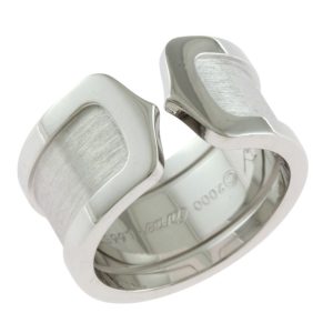 1 Cartier 2c Ring Cartier 18k Silver