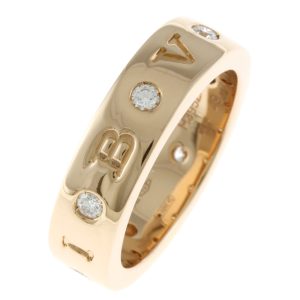 1 Bulgari Bvlgari Ring No 9 18k Diamond PinkGold