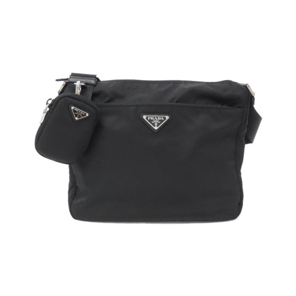 1 Prada Vela Shoulder Bag Nero Black