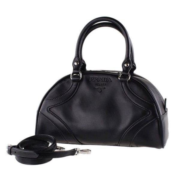 1 Prada Handbag Shoulder Bag 2way Black