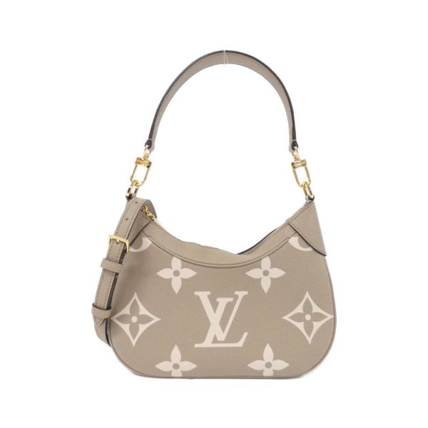 1 Louis Vuitton Bicolor Empreinte Bagatelle Shoulder Bag Tourterelle