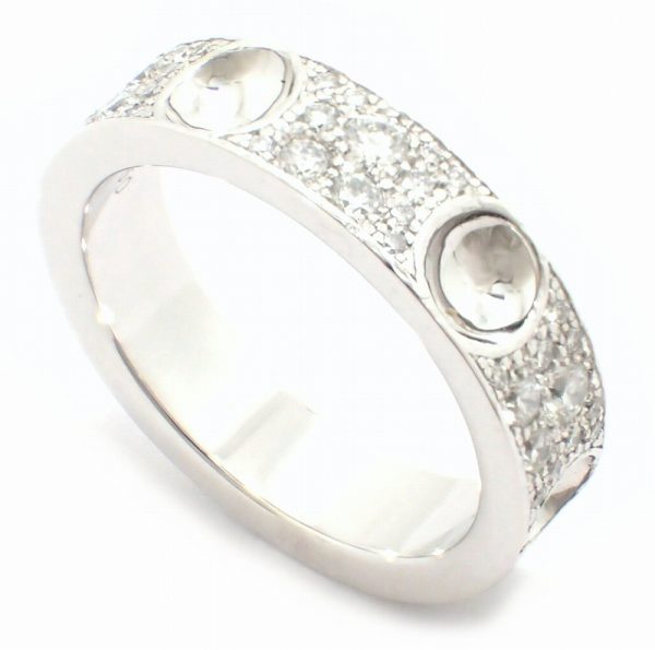 11351327 1 Louis Vuitton Empreinte Diamond Ring White Gold