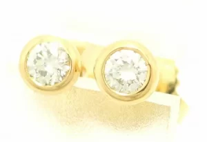 11510625 TIFFANY Co Tiffany Elsa Peretti Visor Yard Diamond Earrings Diamond 010ct K18YG Yellow Gold