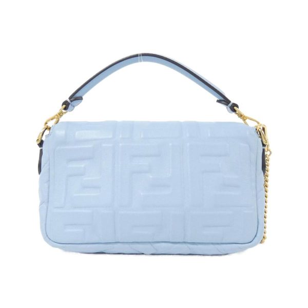 2 Fendi Baguette Mini Bag Lamb Azzurro Baby