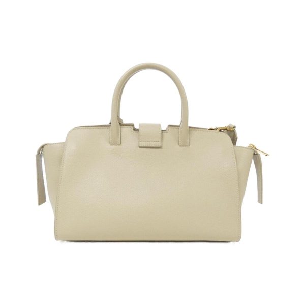 2 Saint Laurent Baby Tote Downtown Bag Beige