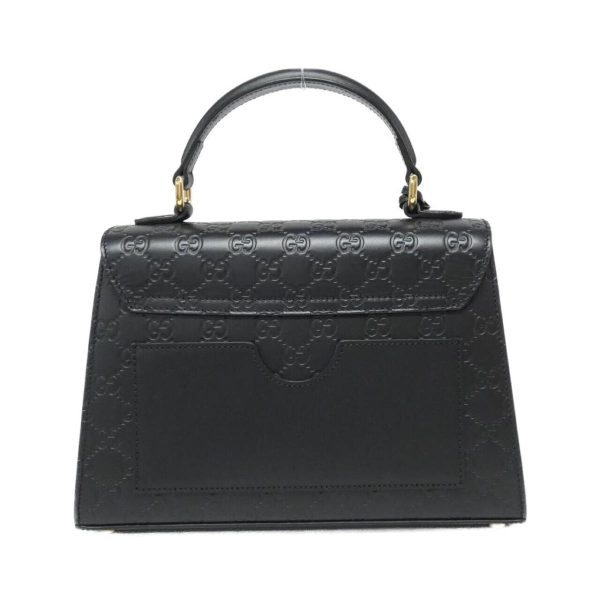 2 Gucci Signature Leather Bag Black