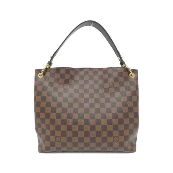 2 Louis Vuitton Damier Ebene Graceful PM Shoulder Bag Brown