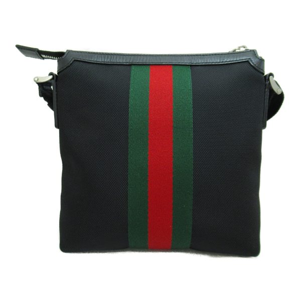 2 Gucci Shoulder Bag Nylon Black