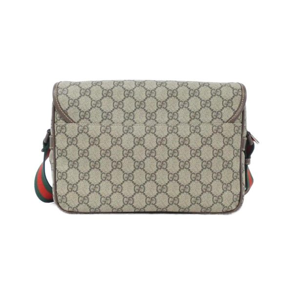 2 Gucci GG Supreme Canvas Shoulder Bag BeigeBrown