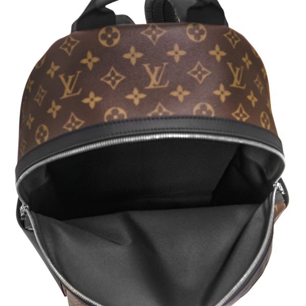 200009257019 3 LOUIS VUITTON Discovery Monogram Macassar Cowhide Leather Backpack PM Rucksack Daypack Brown Black