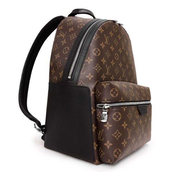 200009257019 5 LOUIS VUITTON Discovery Monogram Macassar Cowhide Leather Backpack PM Rucksack Daypack Brown Black