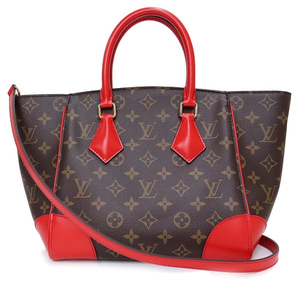 200009353019 Louis Vuitton Phoenix PM 2way Monogram Crossbody Handbag Shoulder Bag Red Brown