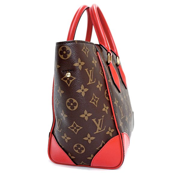 200009353019 4 Louis Vuitton Phoenix PM 2way Monogram Crossbody Handbag Shoulder Bag Red Brown