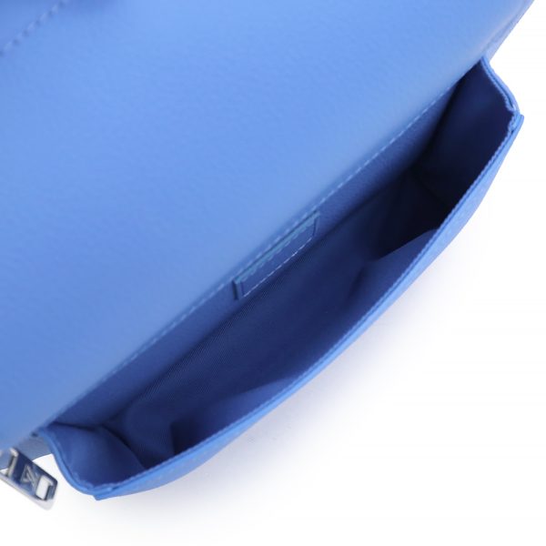 200009616019 3 LOUIS VUITTON Takeoff Sling Bag LV Aerogram Calfskin Leather Crossbody Shoulder Bag Blue