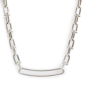 200010368019 TIFFANYCo Hardware Link Choker Necklace Silver